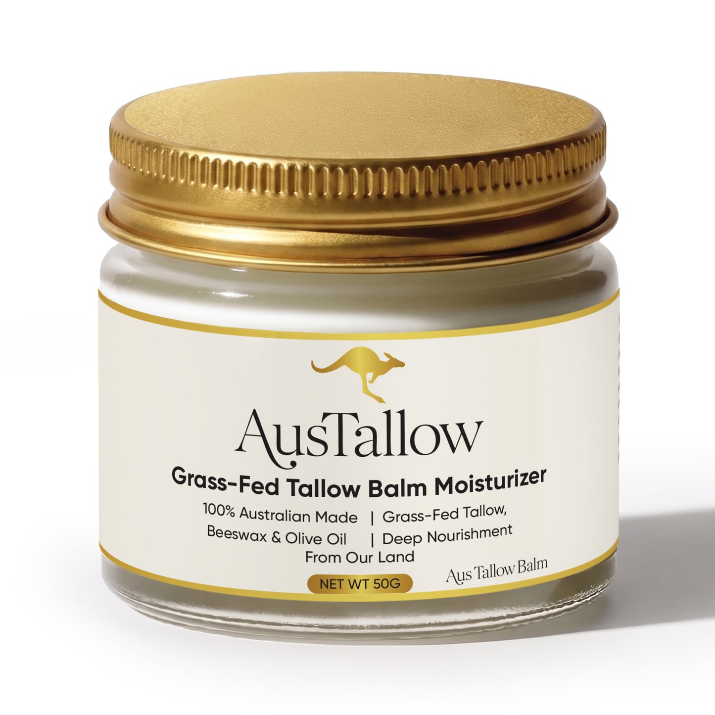 AusTallow Grass-Fed Tallow Balm Moisturizer